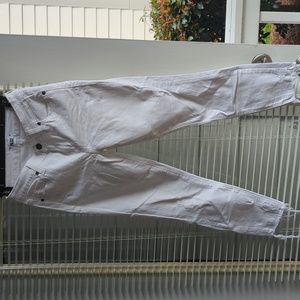 Paige Verdugo Crop white jeans